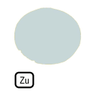 EATON - Tastenlinse, flach weiß, ZU