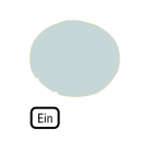 EATON - Tastenlinse, flach weiß, EIN