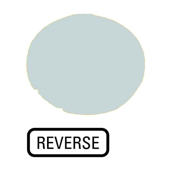 EATON - Tastenlinse, flach weiß, REVERSE