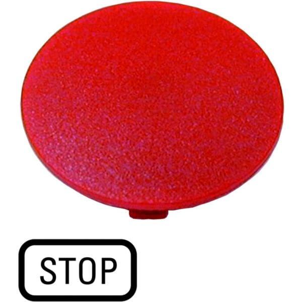 EATON - Tastenplatte, Pilz rot, STOP