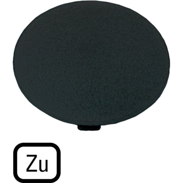 EATON - Tastenplatte, Pilz schwarz, ZU