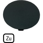 EATON - Tastenplatte, Pilz schwarz, ZU