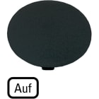 EATON - Tastenplatte, Pilz schwarz, AUF