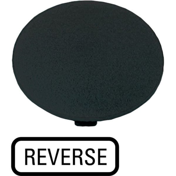 EATON - Tastenplatte, Pilz schwarz, REVERSE