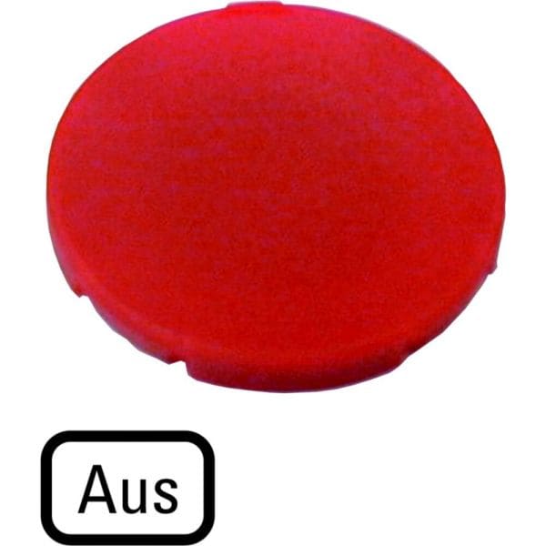 EATON - Tastenplatte, flach rot, AUS