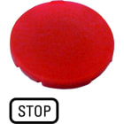 EATON - Tastenplatte, flach rot, STOP