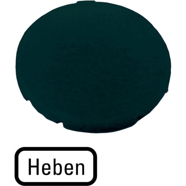 EATON - Tastenplatte, flach schwarz, HOCH