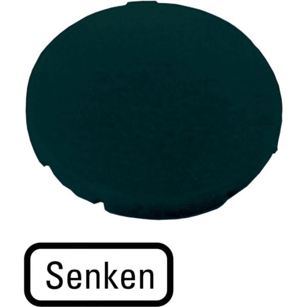 EATON - Tastenplatte, flach schwarz, SENKEN