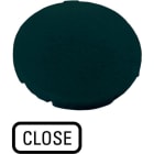 EATON - Tastenplatte, flach schwarz, CLOSE