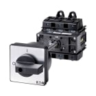 EATON - EIN-AUS-Schalter, P5, 125 A, Zwischenbau, 3-polig, mit schwarzem Knebel und Frontschild