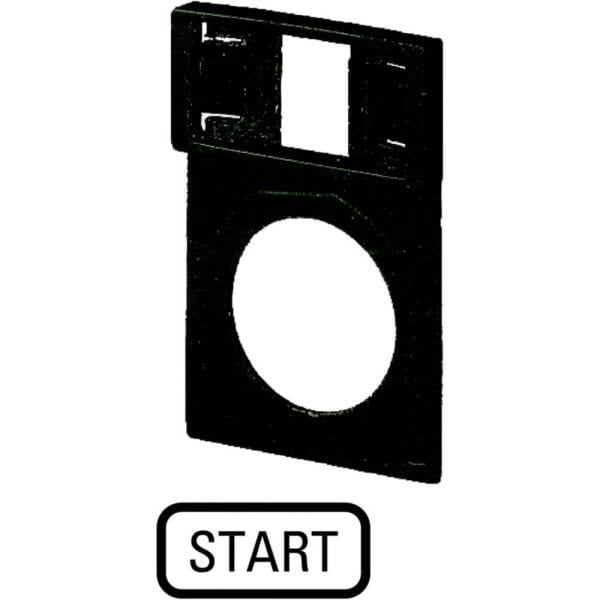EATON - Träger, + Schild, START
