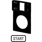 EATON - Träger, + Schild, START