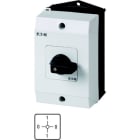EATON - EIN-AUS-Schalter, T0, 20 A, Aufbau, 1 Baueinheit(en), Kontakte: 2, 90 °, rastend, mit 0-Stellung, 0-1-0-1, Abwicklungs Nr. 15108