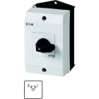 EATON - EIN-AUS-Taster, T0, 20 A, Aufbau, 1 Baueinheit(en), Kontakte: 2, Tastfunktion in Stellung 0 und 1, 45 °, tastend, 0 >< 1, Abwicklungs Nr. 15