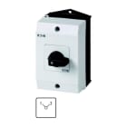 EATON - Umschalter, T0, 20 A, Aufbau, 1 Baueinheit(en), Kontakte: 2, 90 °, rastend, ohne 0-Stellung, 1-2, Abwicklungs Nr. 8220