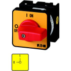 EATON - EIN-AUS-Schalter, 3-polig + N, 20 A, NOT-AUS-Funktion, 90 °, Einbau
