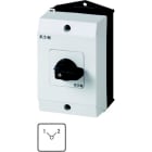EATON - Polumschalter, T0, 20 A, Aufbau, 2 Baueinheit(en), Kontakte: 4, 90 °, rastend, ohne 0-Stellung, 1-2, Abwicklungs Nr. 39