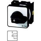 EATON - Spannungsmesserumschalter, T0, 20 A, Einbau, 2 Baueinheit(en), Kontakte: 4, 45 °, rastend, mit 0-Stellung, 0-Phase/Phase, Abwicklungs Nr. 80