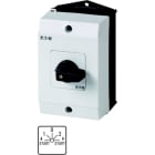 EATON - Tastschalter, T0, 20 A, Aufbau, 2 Baueinheit(en), Kontakte: 4, Tastfunktion in Stellung START, 45 °, tastend/rastend, START>1-0-2<START, Abw