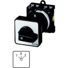 EATON - Tastschalter, T0, 20 A, Zwischenbau, 2 Baueinheit(en), Kontakte: 4, 45 °, tastend/rastend, mit 0-Stellung, mit 2-seitigem Rückzug, START>2-0