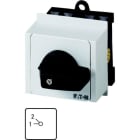 EATON - Stufenschalter, T0, 20 A, Verteilereinbau, 3 Baueinheit(en), Kontakte: 6, 45 °, rastend, ohne 0-Stellung, 1-2, Abwicklungs Nr. 15016