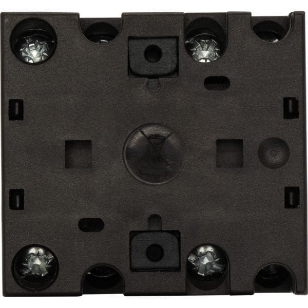 EATON - Universal-Steuerschalter, T0, 20 A, Zentraleinbau, 3 Baueinheit(en), Kontakte: 6, Tastfunktion in Stellung 1 und 2, 45 °, tastend, 2>0<1, Ab