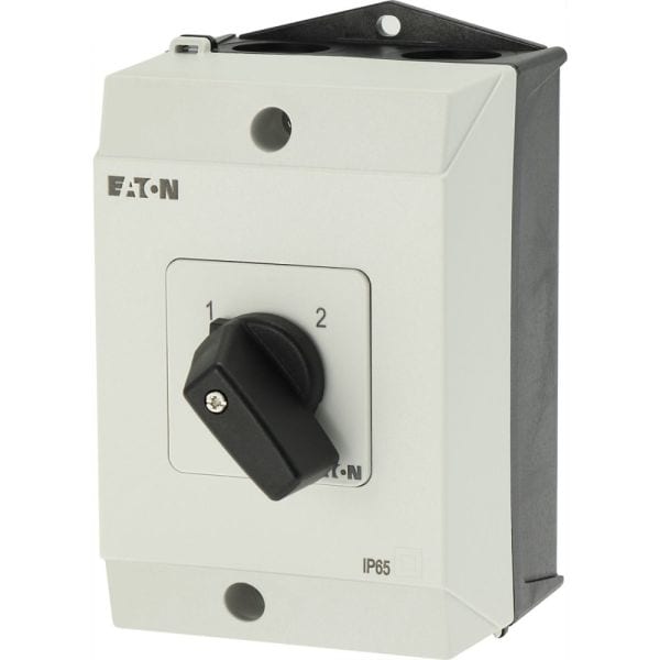 EATON - Polumschalter, T0, 20 A, Aufbau, 4 Baueinheit(en), Kontakte: 8, 90 °, rastend, ohne 0-Stellung, 1-2, Abwicklungs Nr. 11