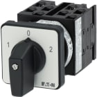 EATON - Umschalter, T0, 20 A, Einbau, 4 Baueinheit(en), Kontakte: 8, 60 °, rastend, mit 0-Stellung, 1-0-2, Abwicklungs Nr. 8213