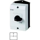 EATON - Umschalter, T0, 20 A, Aufbau, 4 Baueinheit(en), Kontakte: 8, 90 °, rastend, mit 0-Stellung, 1-0-2, Abwicklungs Nr. 8294