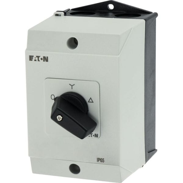 EATON - Stern-Dreieck-Schalter, T0, 20 A, Aufbau, 4 Baueinheit(en), Kontakte: 8, 60 °, rastend, mit 0-Stellung, 0-Y-D, Abwicklungs Nr. 8410