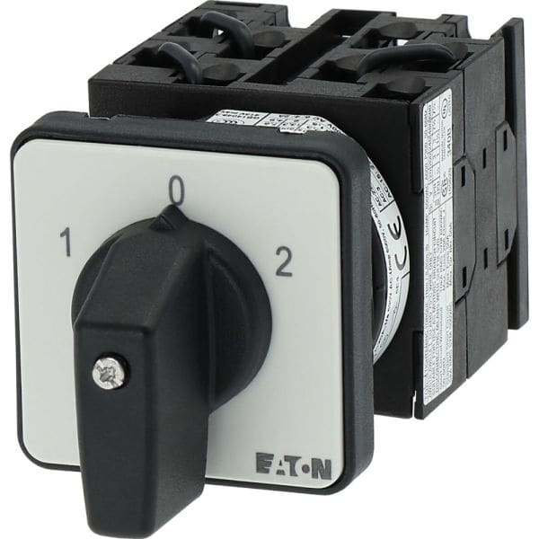EATON - Polumschalter, T0, 20 A, Einbau, 4 Baueinheit(en), Kontakte: 8, 60 °, rastend, mit 0-Stellung, 1-0-2, Abwicklungs Nr. 8441