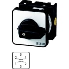 EATON - Polumschalter, T0, 20 A, Einbau, 4 Baueinheit(en), Kontakte: 8, 60 °, rastend, mit 0-Stellung, 0-1-2-0-1-2, SOND 28, Abwicklungs Nr. 8443