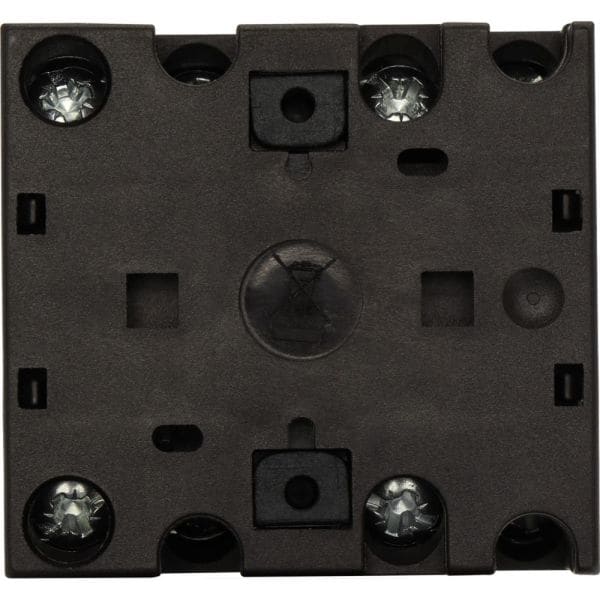 EATON - Wende-Polumschalter, T0, 20 A, Zentraleinbau, 6 Baueinheit(en), Kontakte: 12, 60 °, rastend, mit 0-Stellung, 2-1-0-1-2, Abwicklungs Nr. 1586