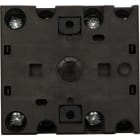 EATON - Wende-Polumschalter, T0, 20 A, Zentraleinbau, 6 Baueinheit(en), Kontakte: 12, 60 °, rastend, mit 0-Stellung, 2-1-0-1-2, Abwicklungs Nr. 1586