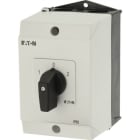 EATON - Wendeschalter, T3, 32 A, Aufbau, 3 Baueinheit(en), Kontakte: 5, 60 °, rastend, mit 0-Stellung, 1-0-2, Abwicklungs Nr. 8401