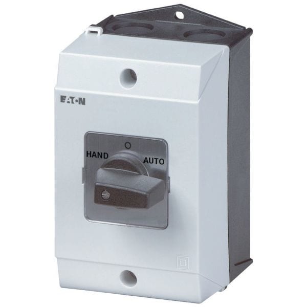 EATON - Umschalter, T3, 32 A, Aufbau, 4 Baueinheit(en), Kontakte: 8, 60 °, rastend, mit 0-Stellung, Netz-0-Notstrom, Abwicklungs Nr. 8902