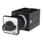 EATON - Umschalter, T3, 32 A, Zentraleinbau, 6 Baueinheit(en), Kontakte: 12, 90 °, rastend, ohne 0-Stellung, 1-2, Abwicklungs Nr. 8370