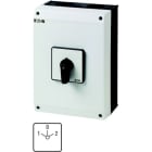 EATON - Umschalter, T5, 100 A, Aufbau, 4 Baueinheit(en), Kontakte: 8, 60 °, rastend, mit 0-Stellung, 1-0-2, Abwicklungs Nr. 8213