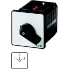 EATON - Umschalter, T5, 100 A, Einbau, 4 Baueinheit(en), Kontakte: 8, 60 °, rastend, mit 0-Stellung, 1-0-2, Abwicklungs Nr. 8213