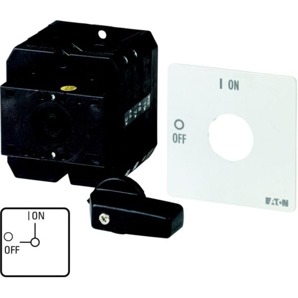 EATON - EIN-AUS-Schalter, T5, 100 A, Zwischenbau, Basisschalter, 3 Baueinheit(en), 6-polig