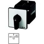 EATON - Umschalter, T5B, 63 A, Zwischenbau, 4 Baueinheit(en), Kontakte: 8, 45 °, rastend, mit 0-Stellung, Netz-0-Notstrom, SOND 29, Abwicklungs Nr.