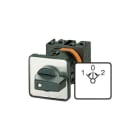 EATON - Wendeschalter, T5B, 63 A, Einbau, 3 Baueinheit(en), Kontakte: 5, 45 °, tastend, mit 0-Stellung, mit 2-seitigem Rückzug nach 0, 1>0<2, Abwick