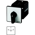 EATON - Polumschalter, T5B, 63 A, Zwischenbau, 4 Baueinheit(en), Kontakte: 8, 60 °, rastend, mit 0-Stellung, 0-1-2, Abwicklungs Nr. 8440