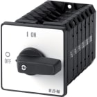 EATON - Stufenschalter, T5B, 63 A, Einbau, 6 Baueinheit(en), Kontakte: 12, 45 °, rastend, mit 0-Stellung, 0-3, Abwicklungs Nr. 8481