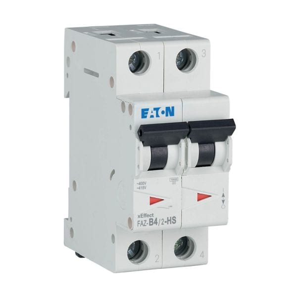 EATON - Leitungsschutzschalter, 4 A, 2p, Charakteristik: B