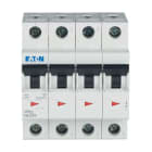 EATON - Leitungsschutzschalter, 1 A, 4p, Charakteristik: C