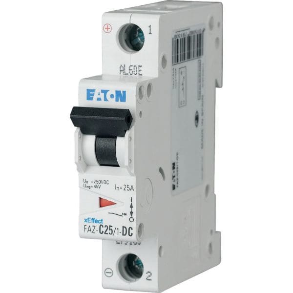 EATON - Leitungsschutzschalter, 6 A, 1p, Charakteristik: C, DC