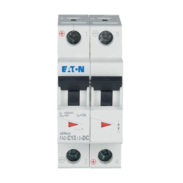 EATON - Leitungsschutzschalter, 13 A, 2p, Charakteristik: C, DC
