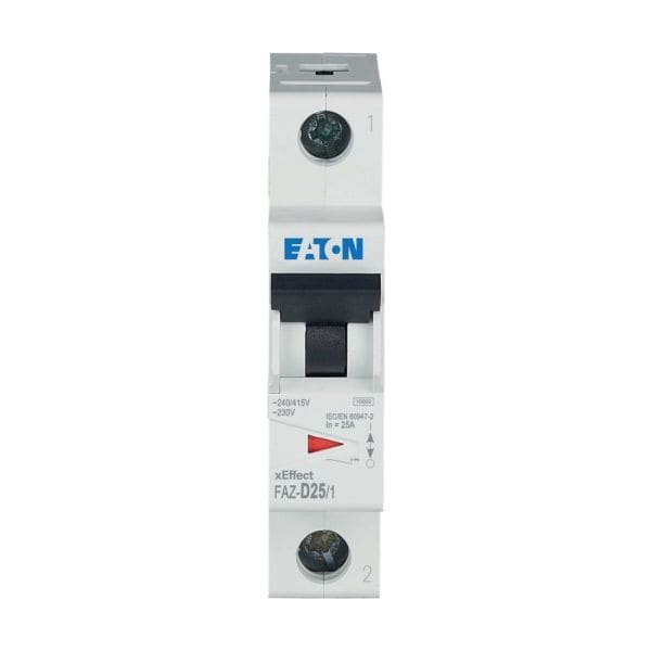 EATON - Leitungsschutzschalter, 25 A, 1p, Charakteristik: D