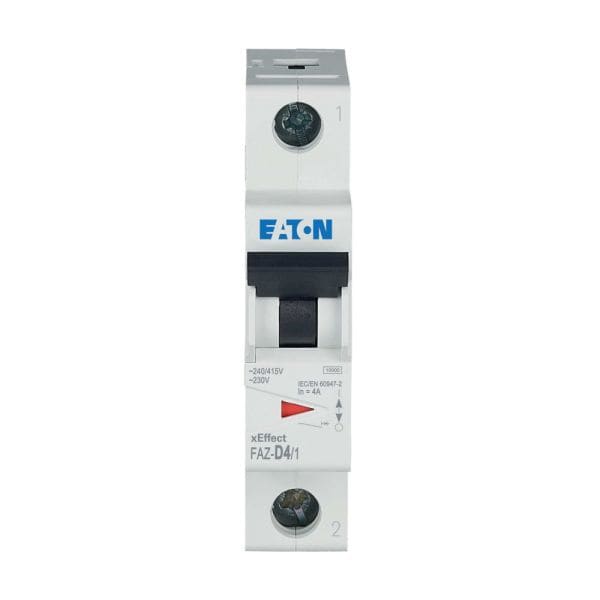 EATON - Leitungsschutzschalter, 4 A, 1p, Charakteristik: D